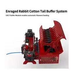 Imprimante 3D Voron2.4 Trident, Kit ERCF V2, ERCT ERF 8/12, Impression Multicolore Lapin EnLeurs ed, Certification Officielle