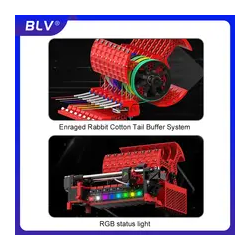BLV ®   VORON 2.4/Trident Rabbit ERCF V2 Kits multicolores 8 couleurs lapin 2.0 Kits de bricolage de mise à niveau accrue pour i